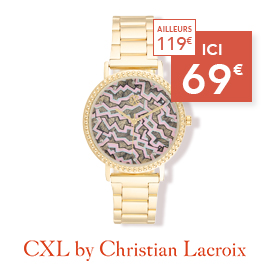 Montre CXL. Son prix est de 69 euros
