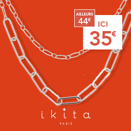 Collier Ikita. Son prix est de 35 euros